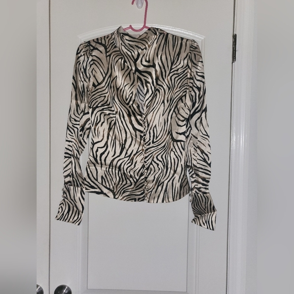 D3. NWT NICHOLAS DORIS SILK TOP SIZE 0 - Picture 3 of 6